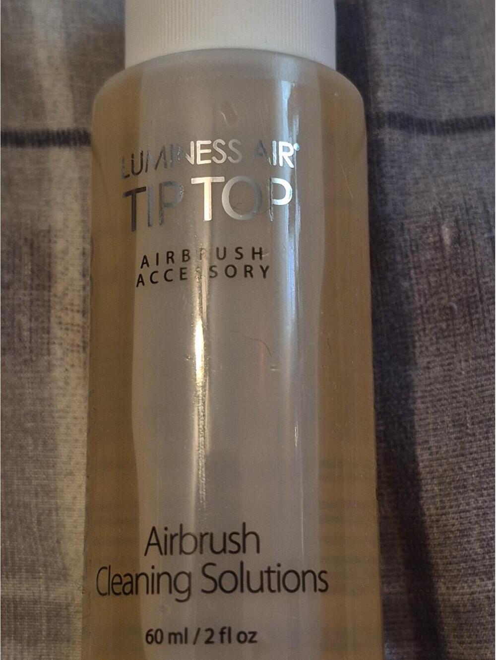 Luminess Air Tip Top AIRBRUSH CLEANING SOLUTIONS Accessory Full Sz 2 oz/60mL New